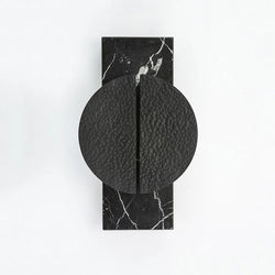 Marco Wall Light - Black Marble & Black