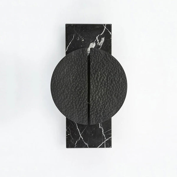 Marco Wall Light - Black Marble & Black