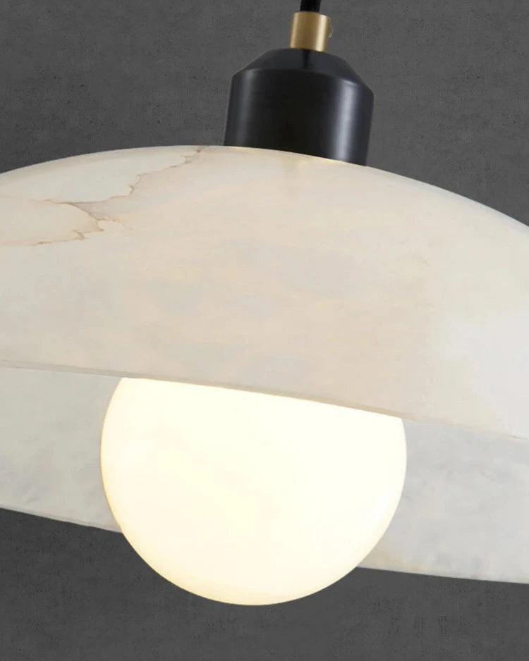 Stefano - Pendant - Alabaster & Black