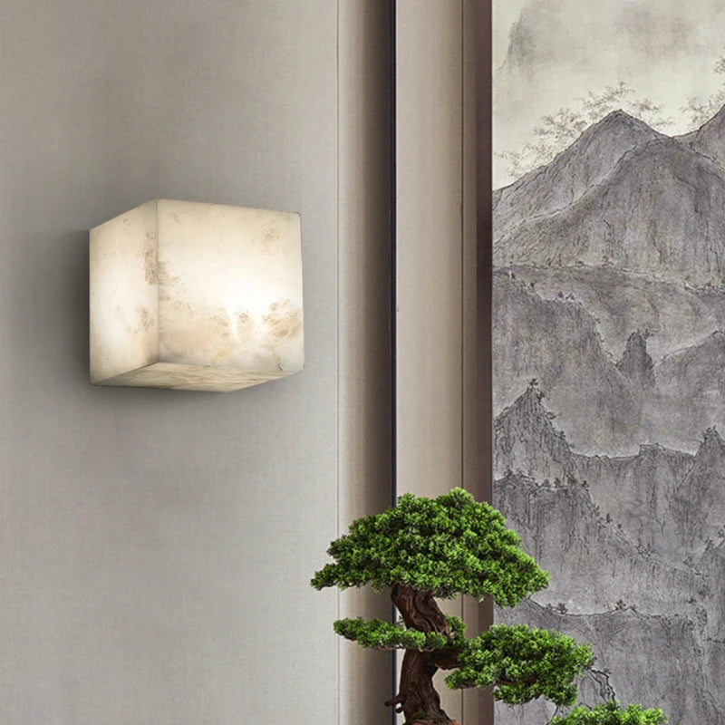 Henrik Wall Light - Alabaster