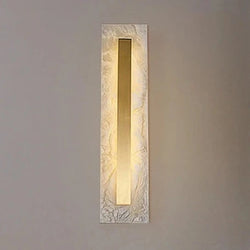 Isaac Wall Light - Alabaster & Gold