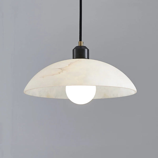 Stefano Pendant - Alabaster & Black