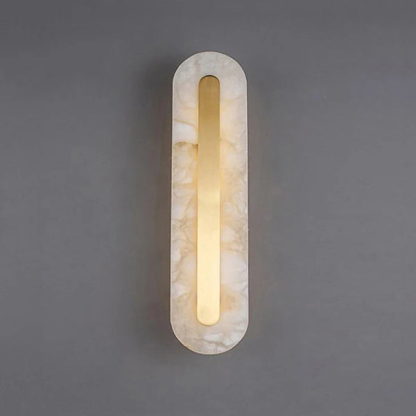 Isabella Wall Light - Alabaster & Gold