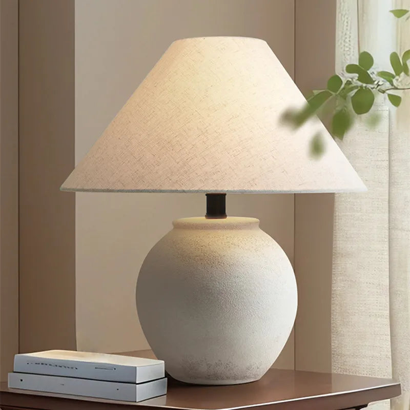 Andrea Table Lamp - White