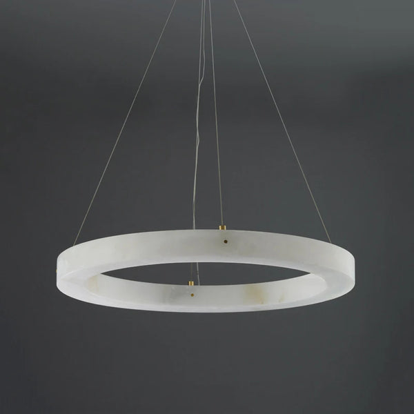 Alessandro Chandelier - Alabaster & Gold