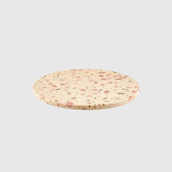 Selena - Pink Terrazzo Round Tray - Large