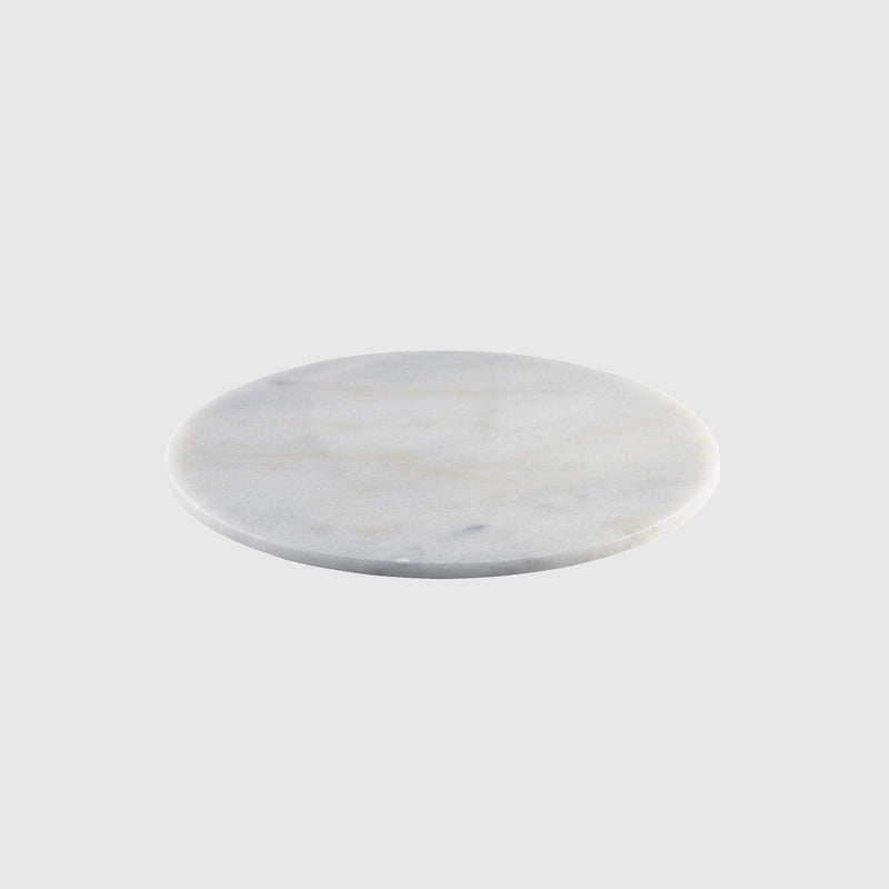 Sofia - White Marble Round Tray